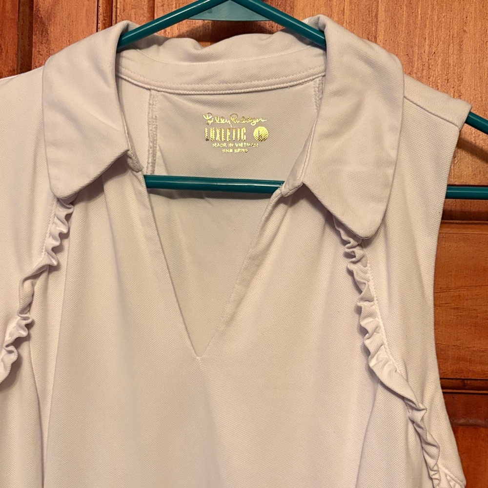 White Lilly Pulitzer athletic tank